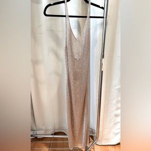 Mesh maxi dress brand new